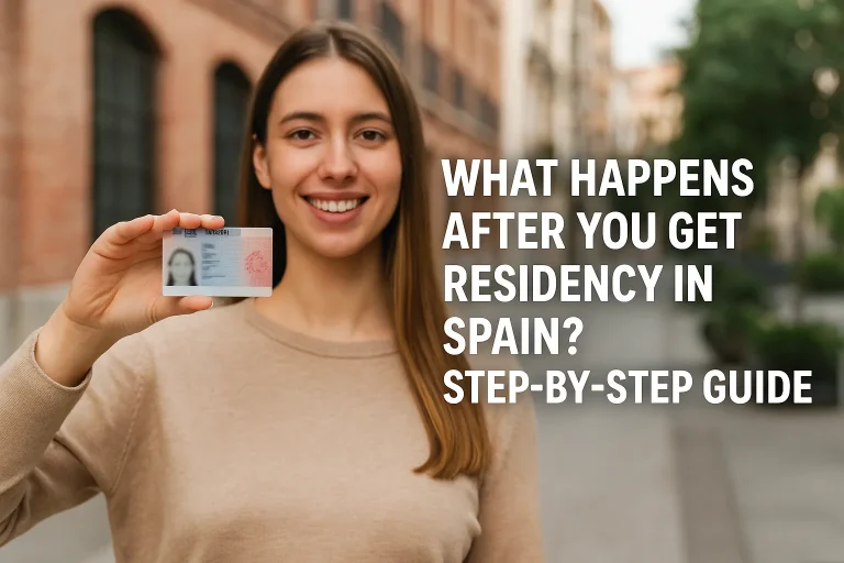 residency in spain- what after