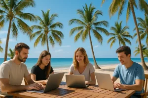 digital nomad self-employed