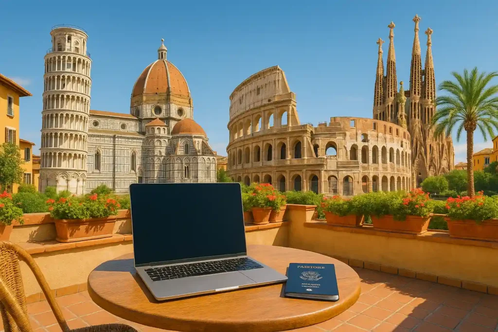 italy digital nomad visa vs spain digital nomad visa